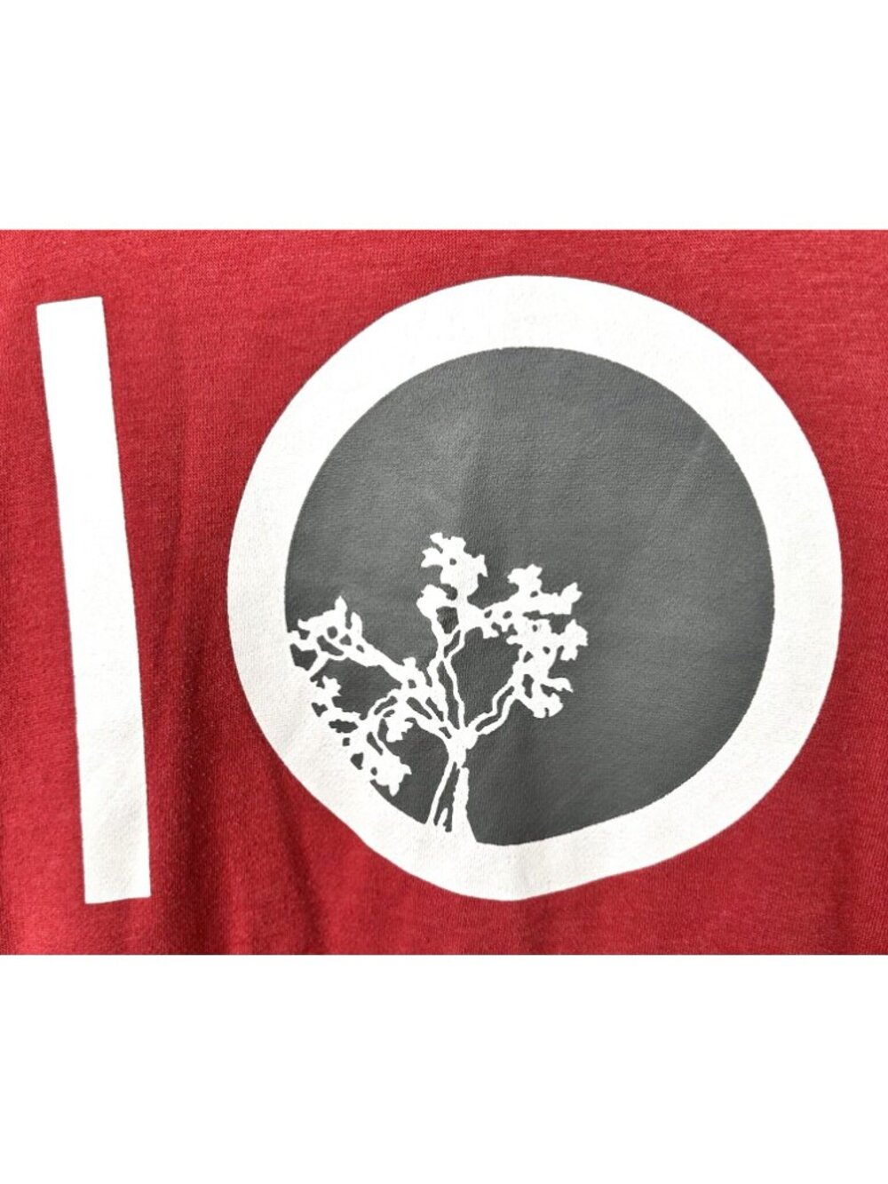 tentree Hoodie Women Large Red Graphic Logo Pullover Kangaroo Pocket Long Sleeve - Picture 7 of 11